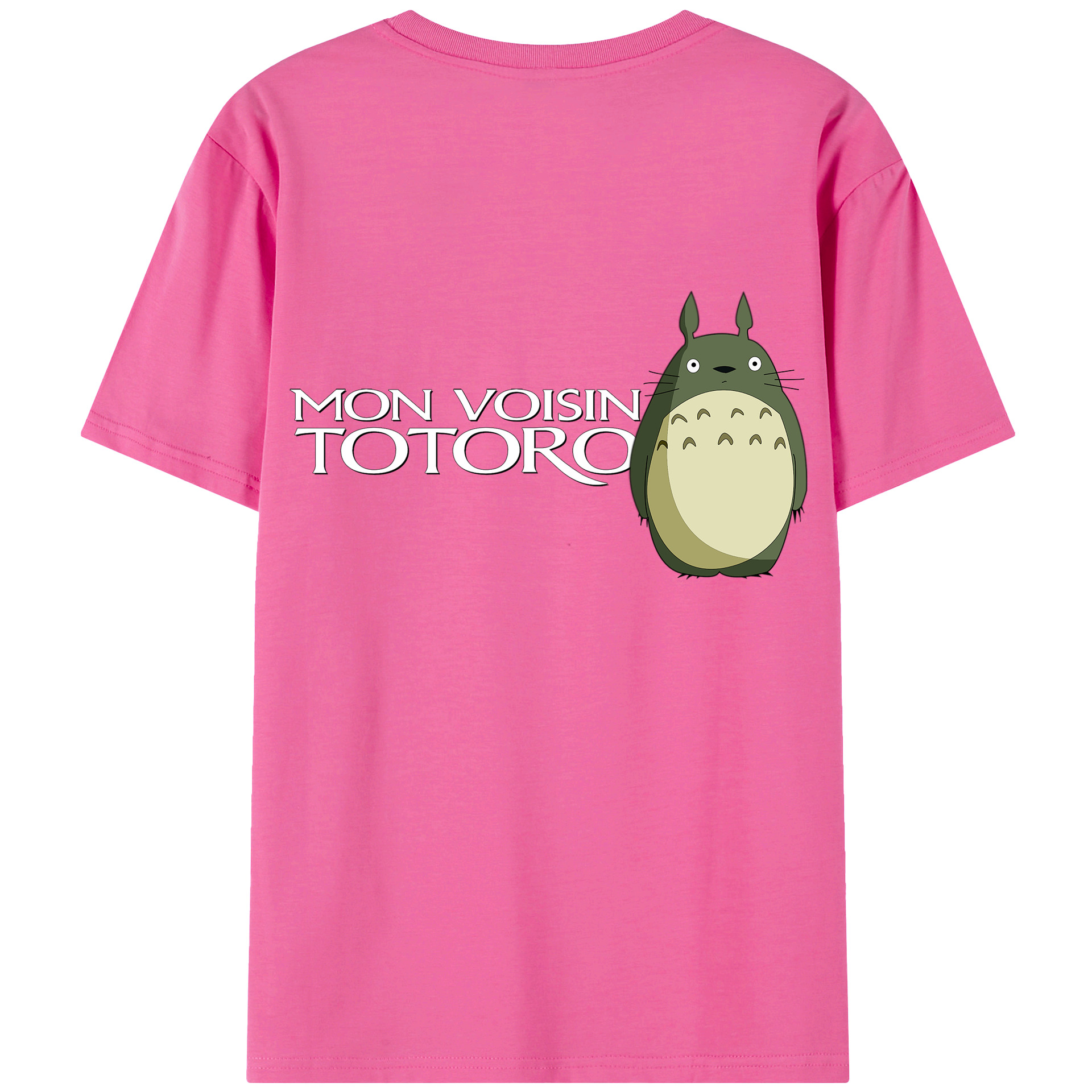 （画像用） となりのトトロ 草壁メイ 草壁サツキ My Neighbor Totoro Satsuki Kusakabe Mei Kusakabe レディース半袖Tシャツ(バックプリント)